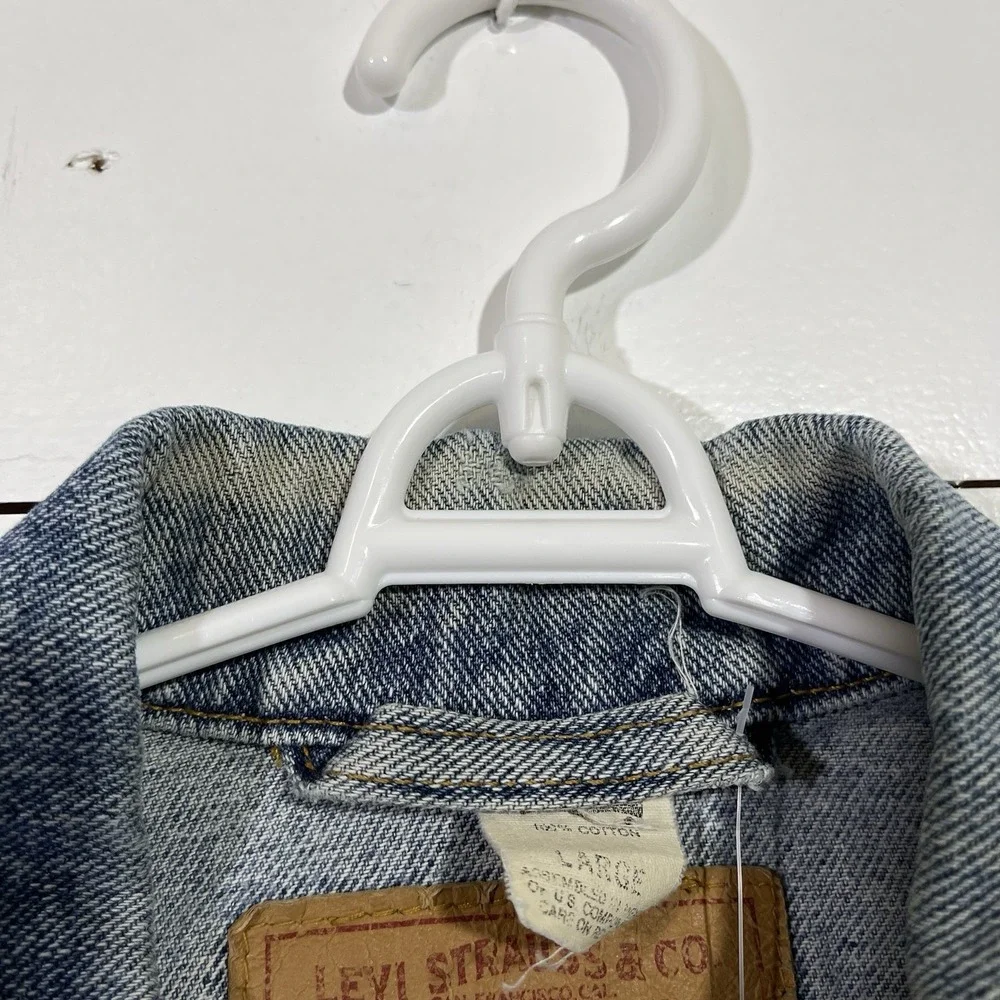 Vintage 90s Levi's Denim Vest 70507-4890